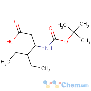 CAS No:776330-51-9 3-tert-butoxycarbonylamino-4-ethyl-hexanoic acid