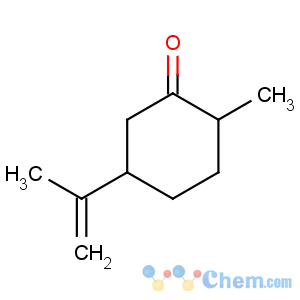 CAS No:7764-50-3 2-methyl-5-prop-1-en-2-ylcyclohexan-1-one