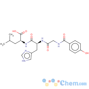 CAS No:77697-23-5 L-Leucine,N-[N-[N-(4-hydroxybenzoyl)glycyl]-L-histidyl]- (9CI)
