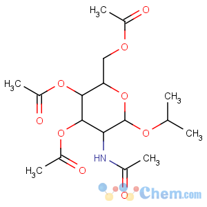 CAS No:7772-85-2 (5-acetamido-3,4-diacetyloxy-6-propan-2-yloxyoxan-2-yl)methyl acetate