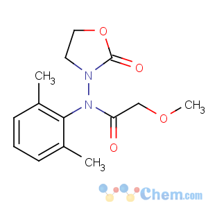 CAS No:77732-09-3 N-(2,6-dimethylphenyl)-2-methoxy-N-(2-oxo-1,3-oxazolidin-3-yl)acetamide