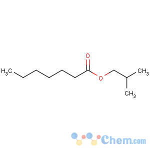 CAS No:7779-80-8 2-methylpropyl heptanoate
