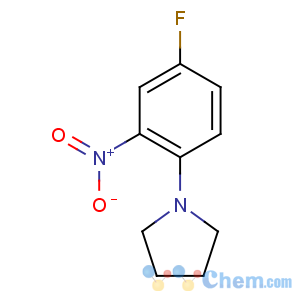 CAS No:778-56-3 1-(4-fluoro-2-nitrophenyl)pyrrolidine