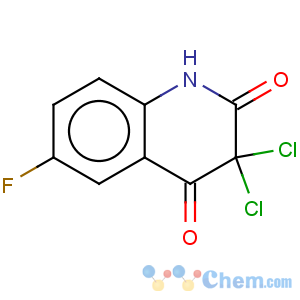 CAS No:778-61-0 2,4(1H,3H)-Quinolinedione,3,3-dichloro-6-fluoro-