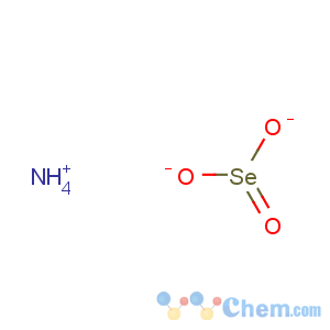 CAS No:7783-19-9 Selenious acid,diammonium salt (9CI)