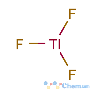 CAS No:7783-57-5 thallium(iii) fluoride