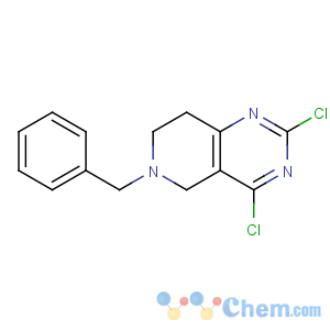 CAS No:778574-06-4 6-benzyl-2,4-dichloro-7,8-dihydro-5H-pyrido[4,3-d]pyrimidine