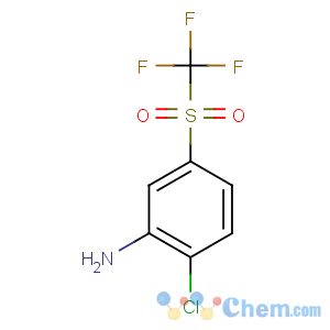 CAS No:779-87-3 2-chloro-5-(trifluoromethylsulfonyl)aniline