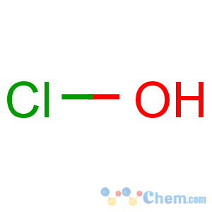 CAS No:7790-92-3 hypochlorous acid