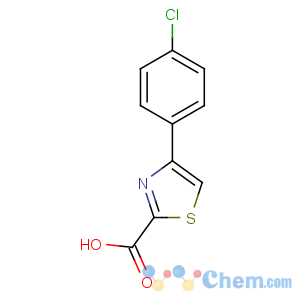 CAS No:779320-20-6 4-(4-chlorophenyl)-1,3-thiazole-2-carboxylic acid
