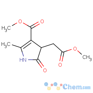 CAS No:77978-74-6 1H-Pyrrole-3-aceticacid, 2,3-dihydro-4-(methoxycarbonyl)-5-methyl-2-oxo-, methyl ester