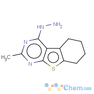 CAS No:77995-54-1 4-hydrazino-2-methyl-5,6,7,8-tetrahydro[1]benzothieno[2,3-d]pyrimidine