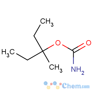 CAS No:78-28-4 3-methylpentan-3-yl carbamate