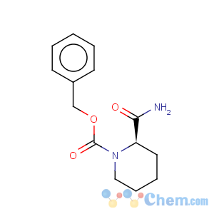 CAS No:78058-39-6 1-Piperidinecarboxylicacid, 2-(aminocarbonyl)-, phenylmethyl ester, (R)- (9CI)