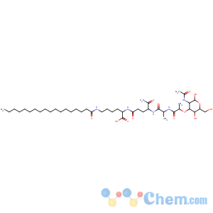 CAS No:78113-36-7 L-Lysine,N-(N-acetylmuramoyl)-L-alanyl-D-a-glutaminyl-N6-(1-oxooctadecyl)-