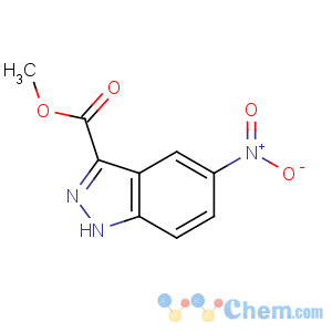 CAS No:78155-75-6 methyl 5-nitro-1H-indazole-3-carboxylate