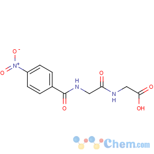 CAS No:78196-53-9 2-[[2-[(4-nitrobenzoyl)amino]acetyl]amino]acetic acid