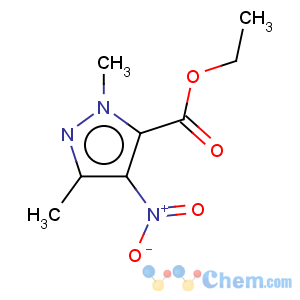 CAS No:78208-68-1 1H-Pyrazole-5-carboxylicacid, 1,3-dimethyl-4-nitro-, ethyl ester