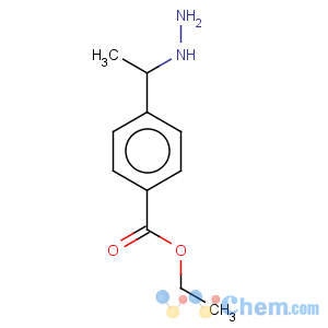 CAS No:78254-87-2 Benzoic acid,4-(1-hydrazinylethyl)-, ethyl ester, hydrochloride (1:1)