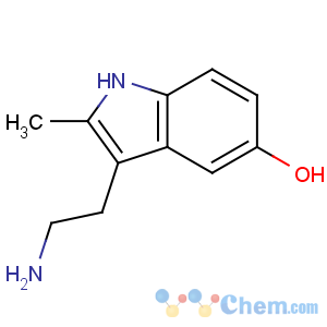 CAS No:78263-90-8 3-(2-aminoethyl)-2-methyl-1H-indol-5-ol