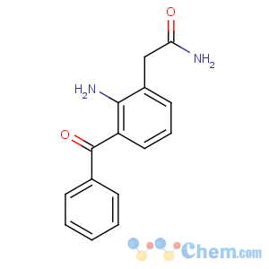 CAS No:78281-72-8 2-(2-amino-3-benzoylphenyl)acetamide