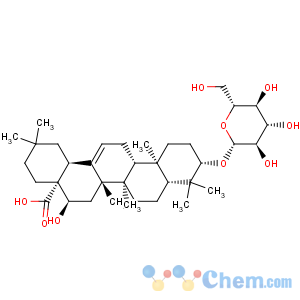 CAS No:78285-90-2 Olean-12-en-28-oicacid, 3-(b-D-glucopyranosyloxy)-16-hydroxy-,(3b,16a)-
