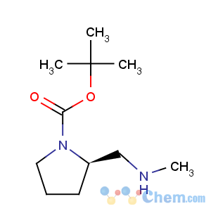 CAS No:783325-25-7 1-Pyrrolidinecarboxylicacid, 2-[(methylamino)methyl]-, 1,1-dimethylethyl ester, (2R)-