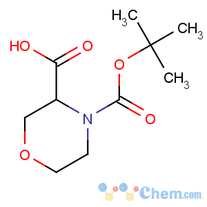 CAS No:783350-37-8 (3S)-4-[(2-methylpropan-2-yl)oxycarbonyl]morpholine-3-carboxylic acid