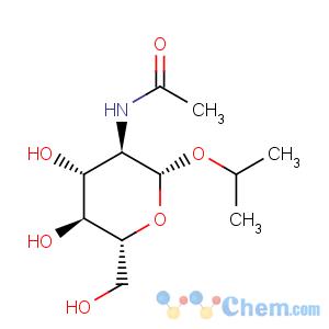 CAS No:78341-33-0 b-D-Glucopyranoside, 1-methylethyl2-(acetylamino)-2-deoxy-