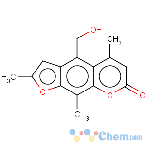 CAS No:78407-21-3 7H-Furo[3,2-g][1]benzopyran-7-one,4-(hydroxymethyl)-2,5,9-trimethyl-