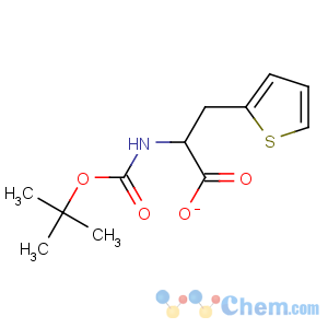CAS No:78452-55-8 (2R)-2-[(2-methylpropan-2-yl)oxycarbonylamino]-3-thiophen-2-ylpropanoate