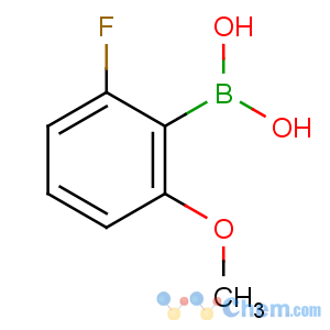 CAS No:78495-63-3 (2-fluoro-6-methoxyphenyl)boronic acid