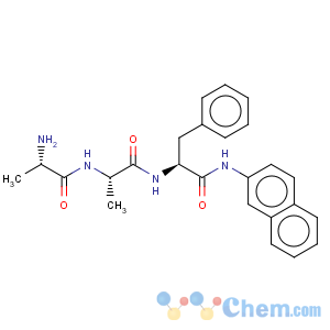 CAS No:78497-23-1 L-Phenylalaninamide,L-alanyl-L-alanyl-N-2-naphthalenyl- (9CI)