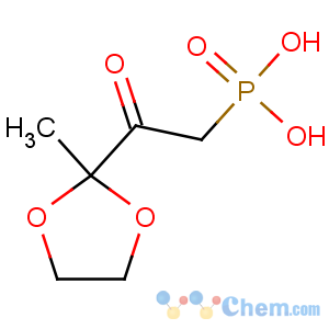 CAS No:785034-43-7 Phosphonic acid,[2-(2-methyl-1,3-dioxolan-2-yl)-2-oxoethyl]- (9CI)