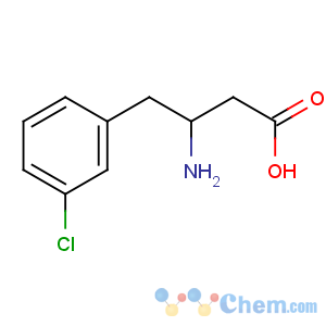 CAS No:785038-49-5 (3R)-3-amino-4-(3-chlorophenyl)butanoic acid