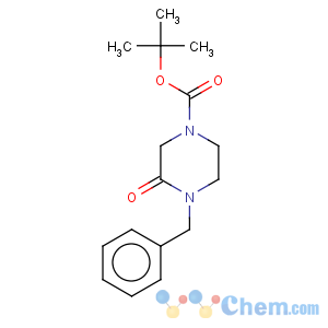 CAS No:78551-60-7 1-Piperazinecarboxylicacid, 3-oxo-4-(phenylmethyl)-, 1,1-dimethylethyl ester
