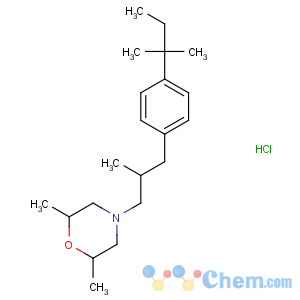 CAS No:78613-38-4 (2R,6S)-2,<br />6-dimethyl-4-[2-methyl-3-[4-(2-methylbutan-2-yl)phenyl]propyl]<br />morpholine