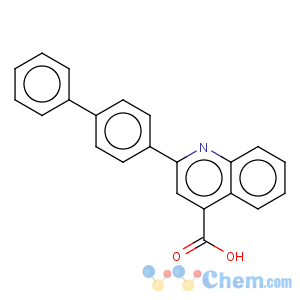 CAS No:78660-92-1 2-(4-phenylphenyl)quinoline-4-carboxylate