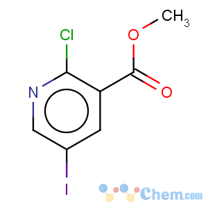 CAS No:78686-83-6 3-Pyridinecarboxylicacid, 2-chloro-5-iodo-, methyl ester