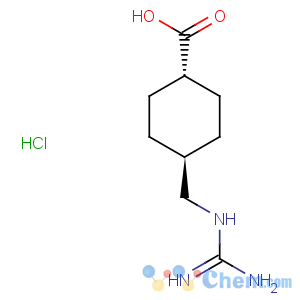 CAS No:78718-15-7 Cyclohexanecarboxylicacid, 4-[[(aminoiminomethyl)amino]methyl]-, monohydrochloride, trans- (9CI)