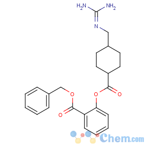 CAS No:78718-52-2 benzyl<br />2-[4-[(diaminomethylideneamino)methyl]cyclohexanecarbonyl]oxybenzoate