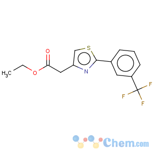 CAS No:78743-00-7 ethyl 2-{2-[3-(trifluoromethyl)phenyl]-1,3-thiazol-4-yl}acetate