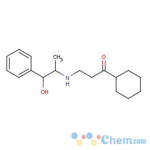 CAS No:78756-61-3 1-cyclohexyl-3-[[(1R,<br />2S)-1-hydroxy-1-phenylpropan-2-yl]amino]propan-1-one
