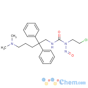 CAS No:78850-54-1 1-(2-chloroethyl)-3-[5-(dimethylamino)-2,2-diphenylpentyl]-1-nitrosourea