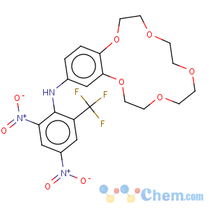 CAS No:78857-86-0 1,4,7,10,13-Benzopentaoxacyclopentadecin-15-amine,N-[2,4-dinitro-6-(trifluoromethyl)phenyl]-2,3,5,6,8,9,11,12-octahydro-