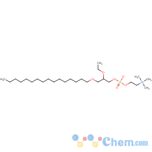 CAS No:78858-42-1 [(2R)-2-ethoxy-3-hexadecoxypropyl] 2-(trimethylazaniumyl)ethyl phosphate