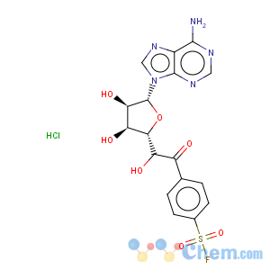 CAS No:78859-42-4 Adenosine,5'-[4-(fluorosulfonyl)benzoate], monohydrochloride (9CI)