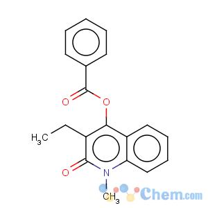 CAS No:78859-74-2 Benzoic acid 3-ethyl-1-methyl-2-oxo-1,2-dihydro-quinolin-4-yl ester