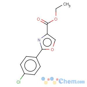 CAS No:78979-62-1 4-Oxazolecarboxylicacid, 2-(4-chlorophenyl)-, ethyl ester