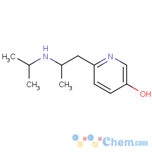 CAS No:78997-40-7 6-[2-(propan-2-ylamino)propyl]pyridin-3-ol
